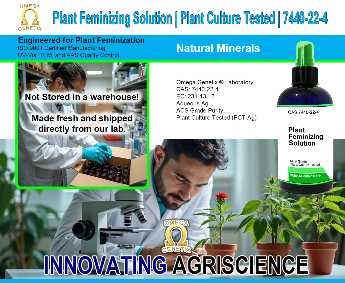 Plant Feminizing Spray, 1 Oz.