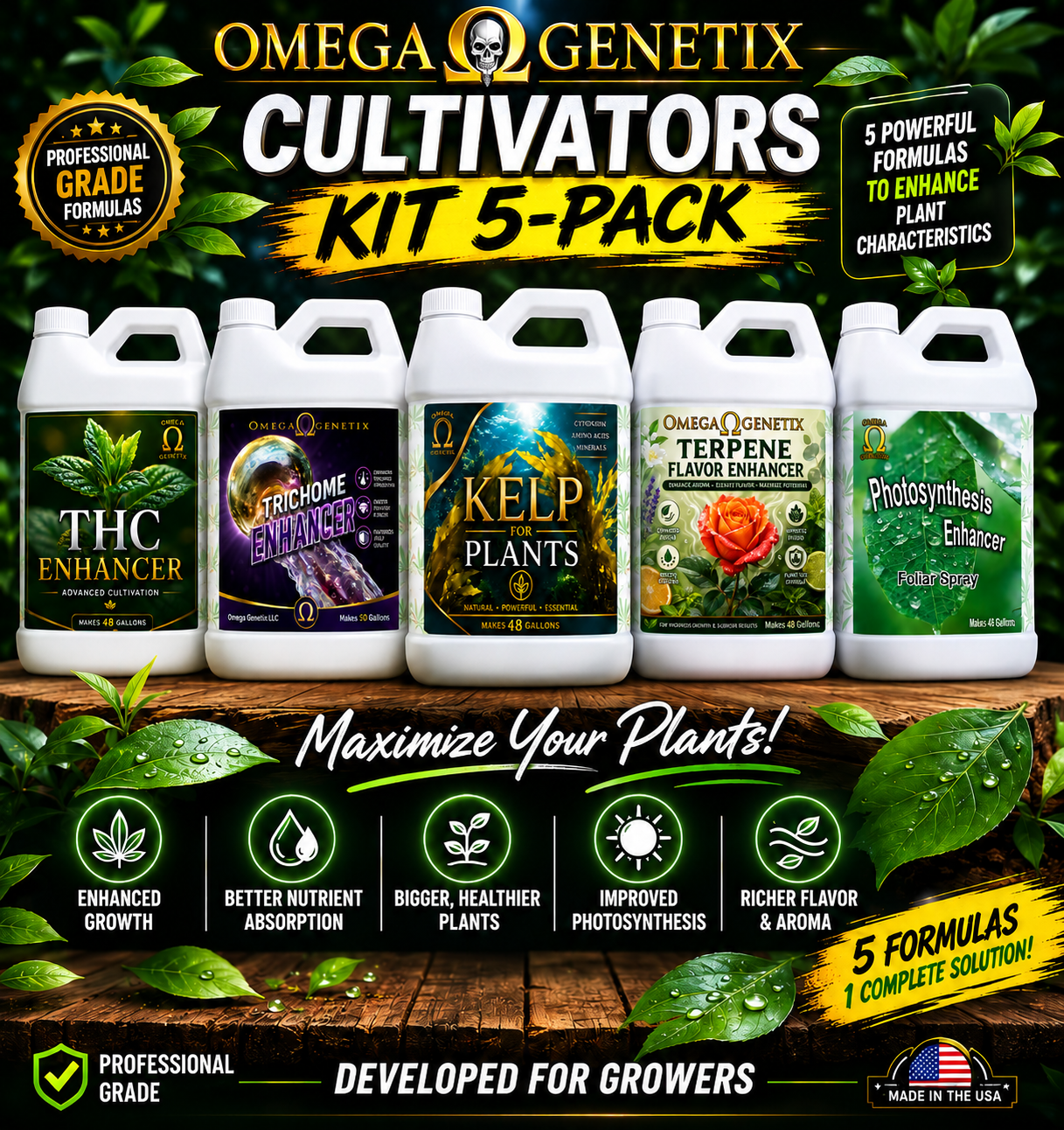 Cultivators Kit 5 Pack