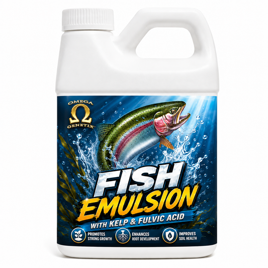 Fish Emulsion with Kelp & Fulvic Acid