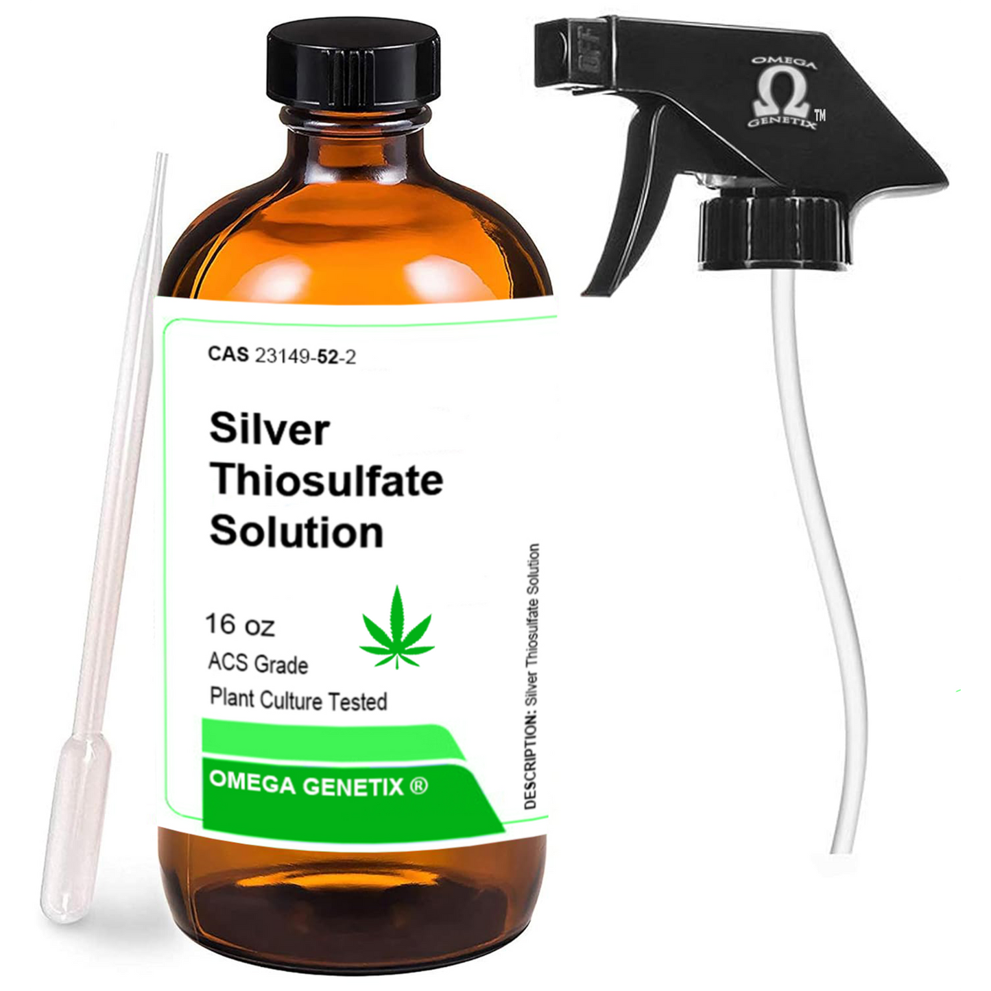 Silver Thiosulfate Solution, 16 Oz., Feminizing Spray, Growers Size